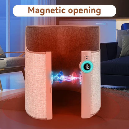 Electric Foot/Leg Warmer with Thermostat & Timer