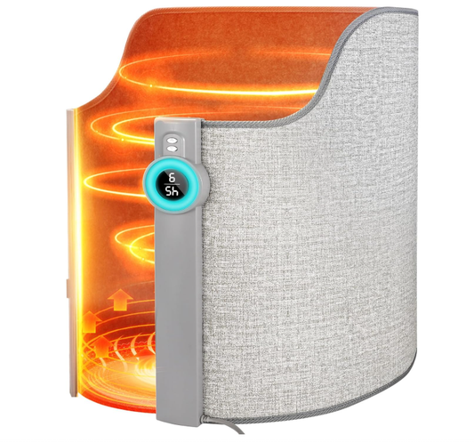 Electric Foot/Leg Warmer with Thermostat & Timer